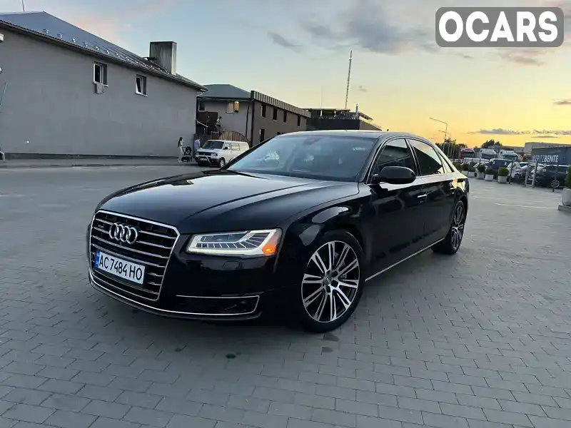 Седан Audi A8 2014 2.97 л. Автомат обл. Волинська, Ковель - Фото 1/21