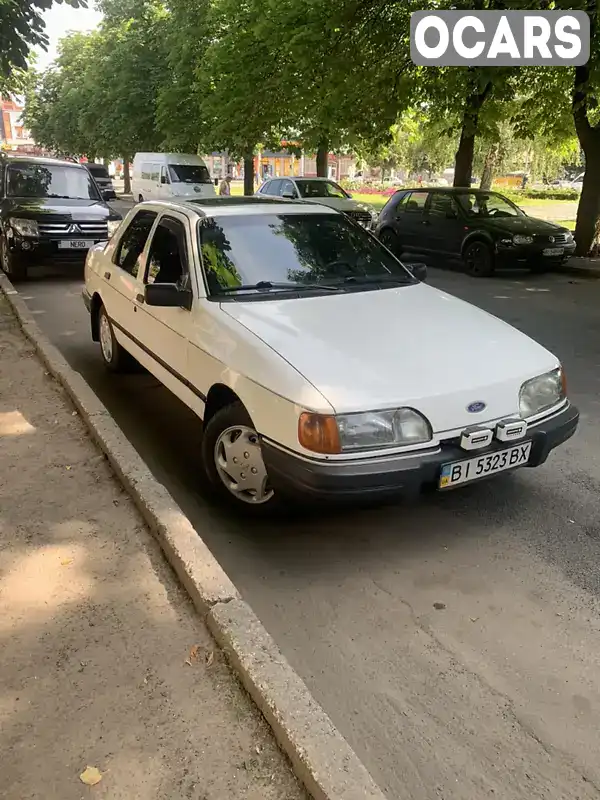 Седан Ford Sierra 1989 1.6 л. Ручная / Механика обл. Полтавская, Лубны - Фото 1/16