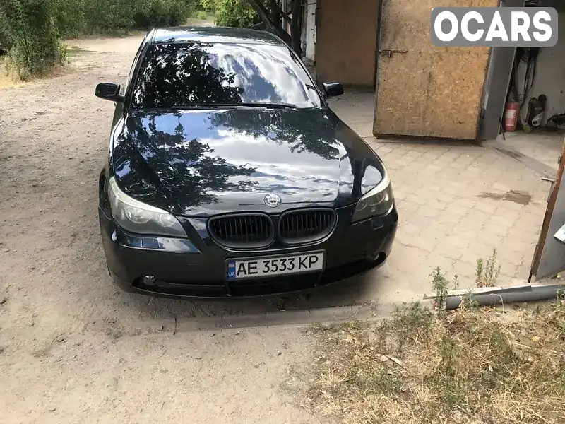 Седан BMW 5 Series 2004 2.2 л. Автомат обл. Дніпропетровська, Покров (Орджонікідзе) - Фото 1/9