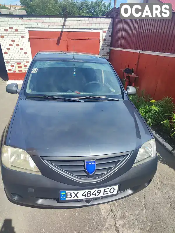 Седан Dacia Logan 2007 1.4 л. Ручная / Механика обл. Хмельницкая, Шепетовка - Фото 1/16