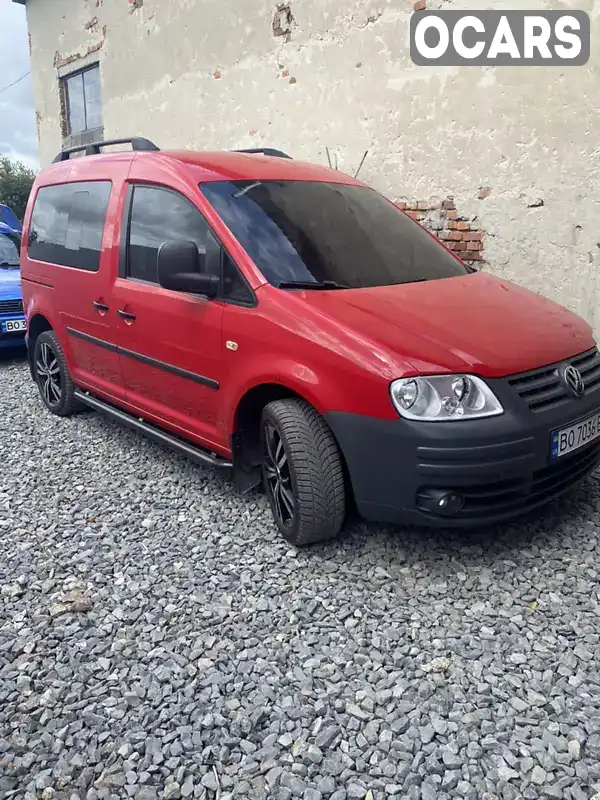 Минивэн Volkswagen Caddy 2007 1.6 л. Ручная / Механика обл. Тернопольская, Чортков - Фото 1/21