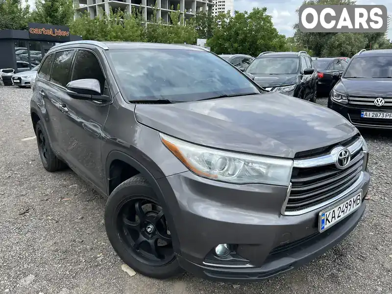 Внедорожник / Кроссовер Toyota Highlander 2014 3.46 л. Автомат обл. Киевская, Киев - Фото 1/21