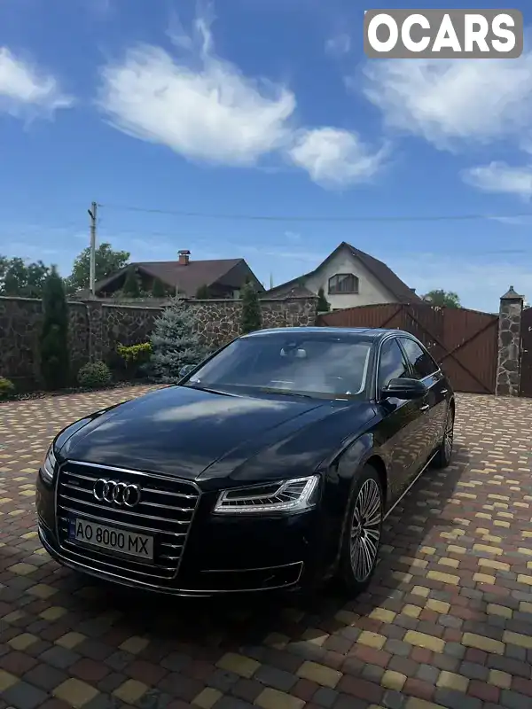 Седан Audi A8 2015 2.97 л. Автомат обл. Закарпатская, Тячев - Фото 1/21