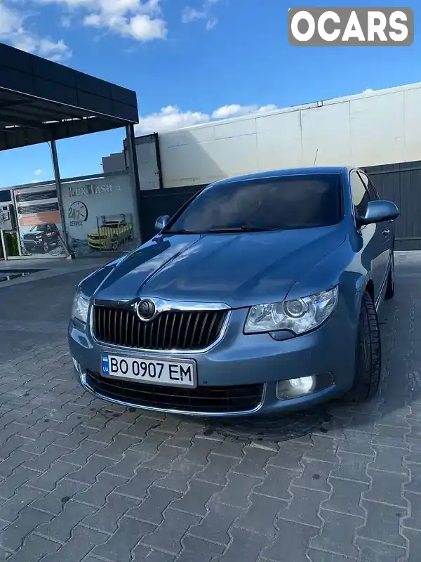 Ліфтбек Skoda Superb 2009 1.97 л. Автомат обл. Тернопільська, Тернопіль - Фото 1/21