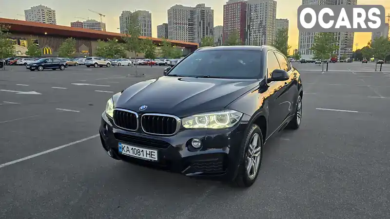 Позашляховик / Кросовер BMW X6 2015 2.98 л. Автомат обл. Київська, Київ - Фото 1/21