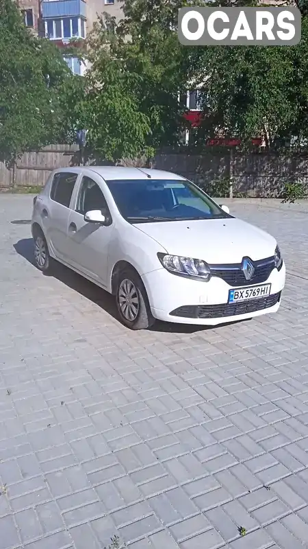 Хетчбек Renault Sandero 2015 1.15 л. Ручна / Механіка обл. Хмельницька, Кам'янець-Подільський - Фото 1/4