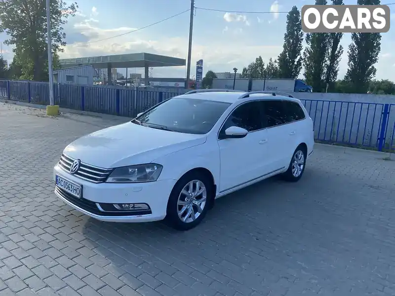 Універсал Volkswagen Passat 2012 1.4 л. Автомат обл. Волинська, Ковель - Фото 1/20