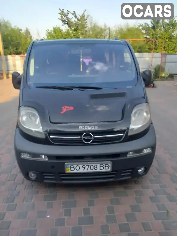 Минивэн Opel Vivaro 2002 1.87 л. Ручная / Механика обл. Тернопольская, Тернополь - Фото 1/17