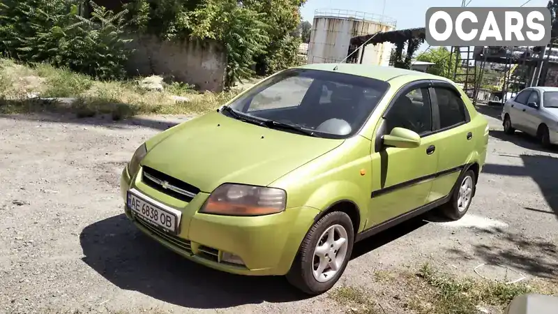 Седан Chevrolet Aveo 2005 1.5 л. Ручна / Механіка обл. Дніпропетровська, Дніпро (Дніпропетровськ) - Фото 1/9