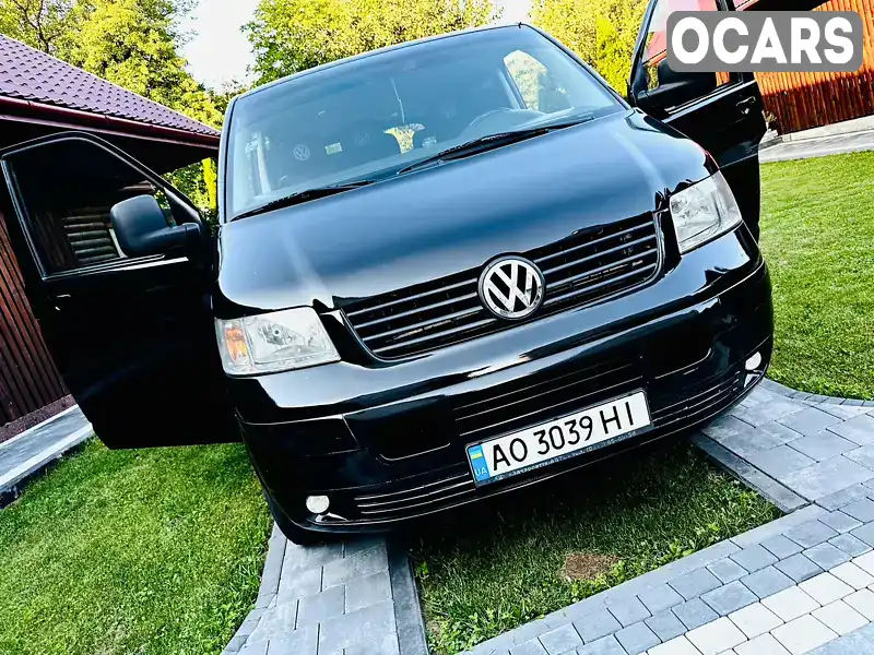 Мінівен Volkswagen Transporter 2006 2.5 л. Ручна / Механіка обл. Закарпатська, location.city.solotvyno - Фото 1/21