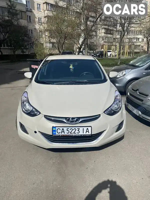 Седан Hyundai Elantra 2012 1.59 л. обл. Киевская, Згуровка - Фото 1/5