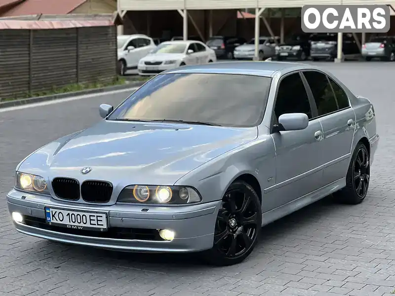 Седан BMW 5 Series 2003 3 л. Автомат обл. Закарпатська, Міжгір'я - Фото 1/21