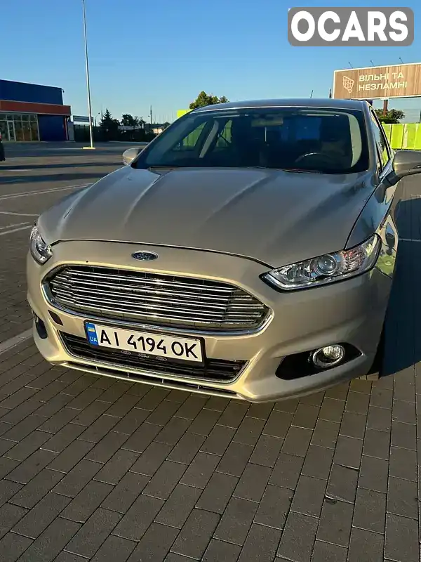 Седан Ford Fusion 2015 2 л. Автомат обл. Черкасская, Жашков - Фото 1/20