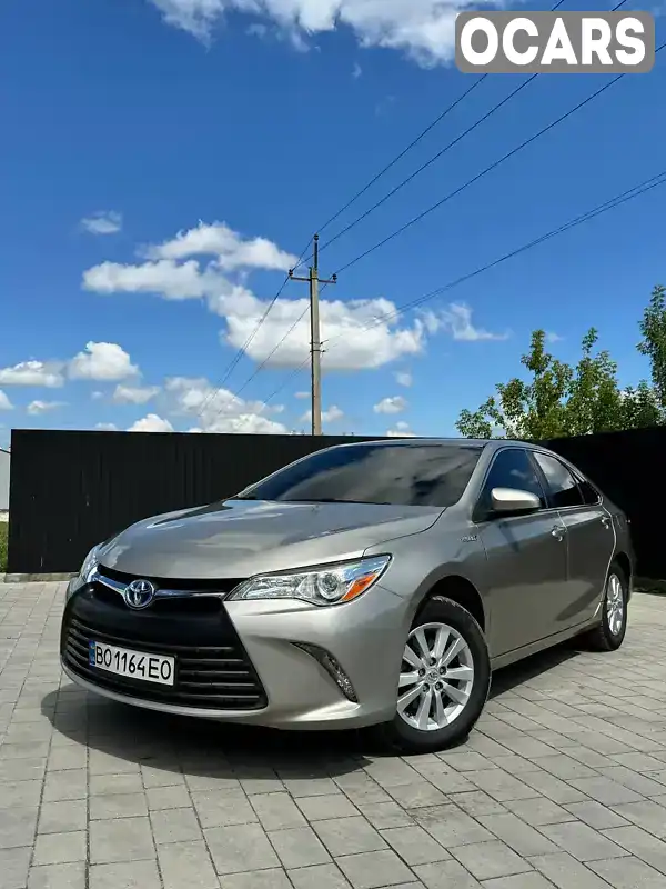 Седан Toyota Camry 2015 2.49 л. Вариатор обл. Тернопольская, Тернополь - Фото 1/15