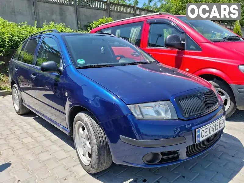 Універсал Skoda Fabia 2006 1.2 л. Ручна / Механіка обл. Чернівецька, Чернівці - Фото 1/10