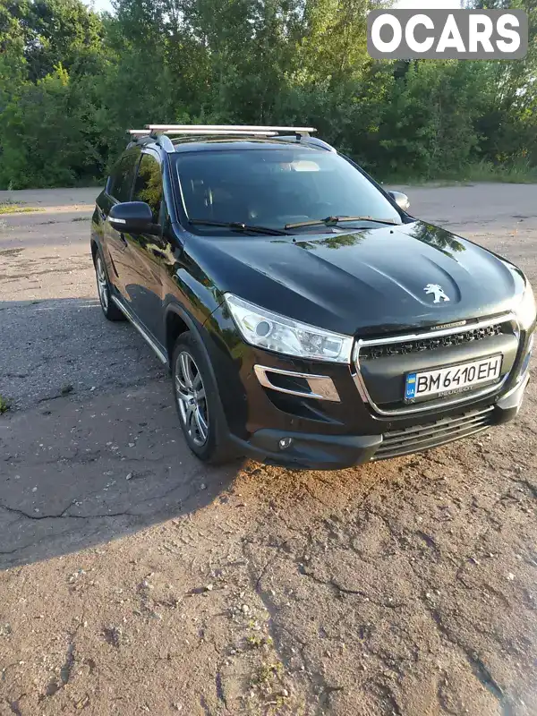 Внедорожник / Кроссовер Peugeot 4008 2012 1.56 л. Ручная / Механика обл. Сумская, Путивль - Фото 1/13