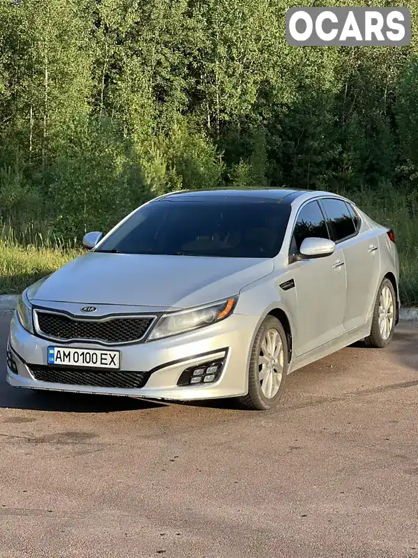 Седан Kia Optima 2013 2.36 л. Автомат обл. Житомирська, Житомир - Фото 1/13