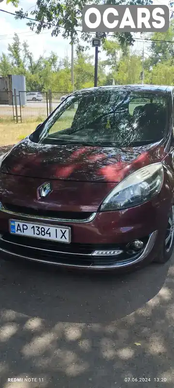 Минивэн Renault Grand Scenic 2012 null_content л. Ручная / Механика обл. Запорожская, Запорожье - Фото 1/21