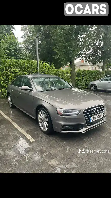 Седан Audi A4 2013 1.98 л. обл. Черниговская, Чернигов - Фото 1/9