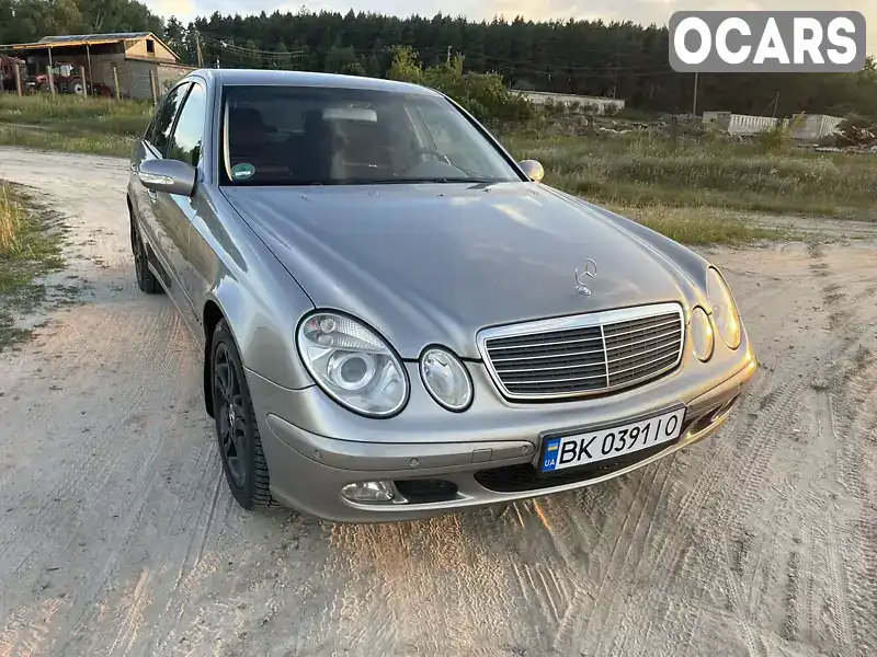 Седан Mercedes-Benz E-Class 2003 2.15 л. Автомат обл. Рівненська, Сарни - Фото 1/21