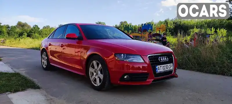 Седан Audi A4 2012 1.98 л. Ручна / Механіка обл. Івано-Франківська, Івано-Франківськ - Фото 1/10