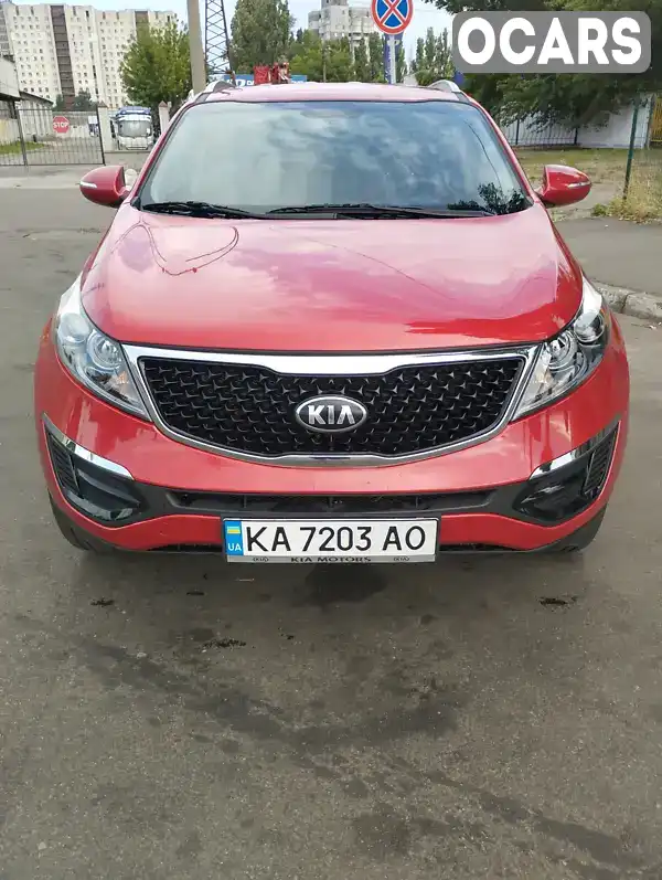 Позашляховик / Кросовер Kia Sportage 2014 2.36 л. Автомат обл. Київська, Київ - Фото 1/15