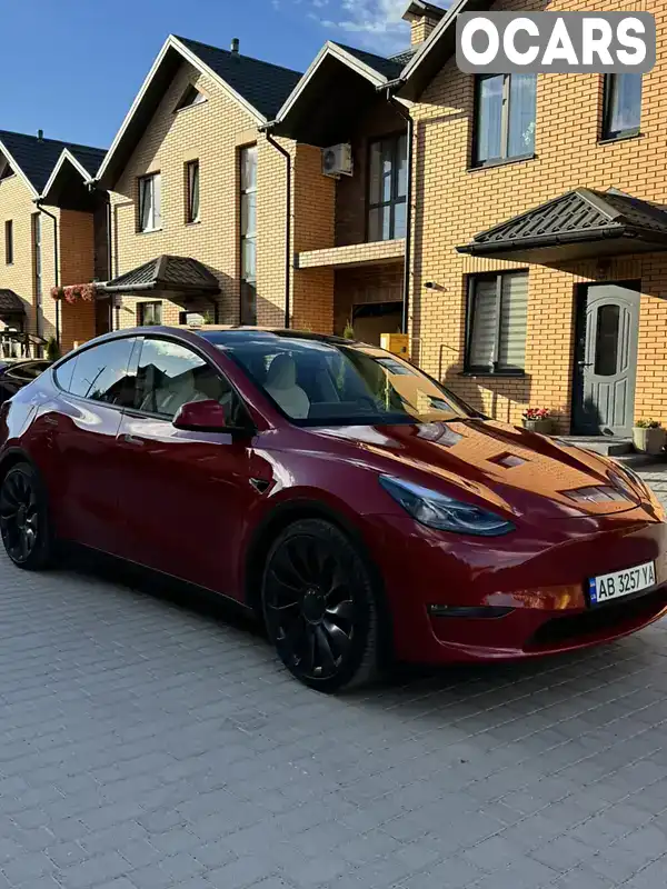 Позашляховик / Кросовер Tesla Model Y 2021 null_content л. Автомат обл. Вінницька, Вінниця - Фото 1/21
