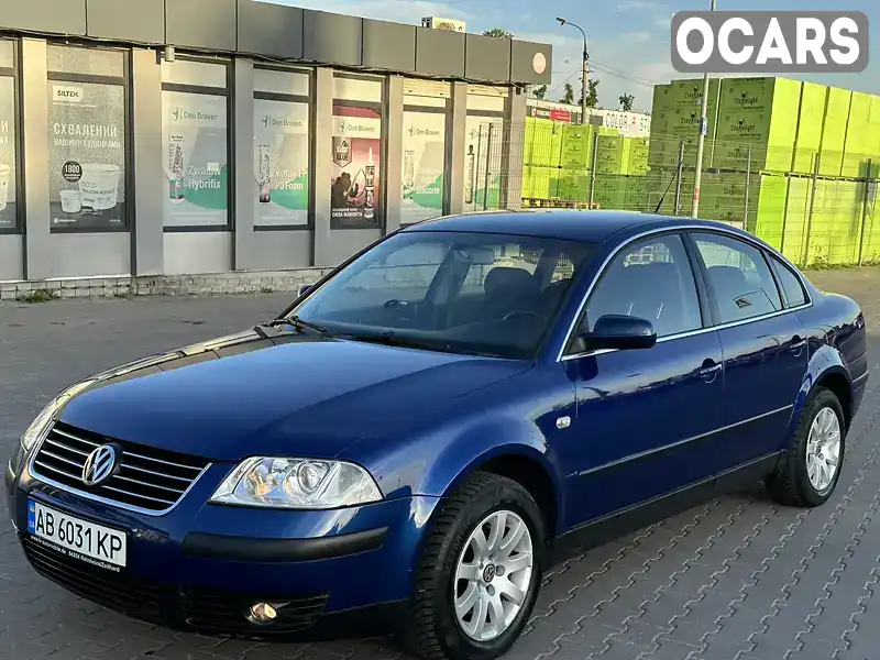 Седан Volkswagen Passat 2003 1.6 л. Ручная / Механика обл. Винницкая, Винница - Фото 1/21