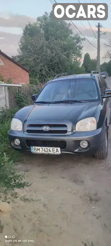 Позашляховик / Кросовер Hyundai Santa FE 2005 2.35 л. Ручна / Механіка обл. Сумська, Тростянець - Фото 1/8