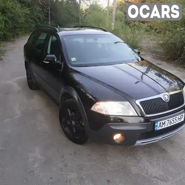 Универсал Skoda Octavia Scout 2008 2 л. Ручная / Механика обл. Днепропетровская, Кривой Рог - Фото 1/12