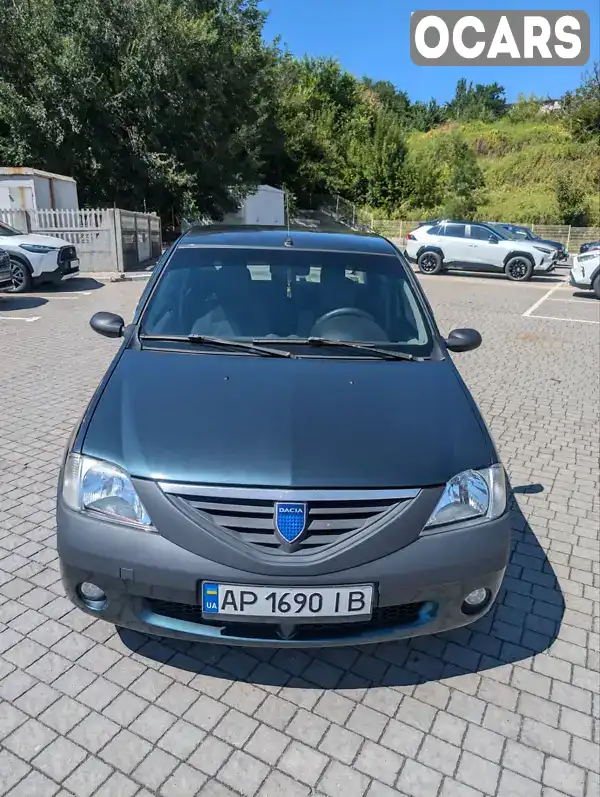 Седан Dacia Logan 2006 1.6 л. Ручна / Механіка обл. Запорізька, Запоріжжя - Фото 1/19