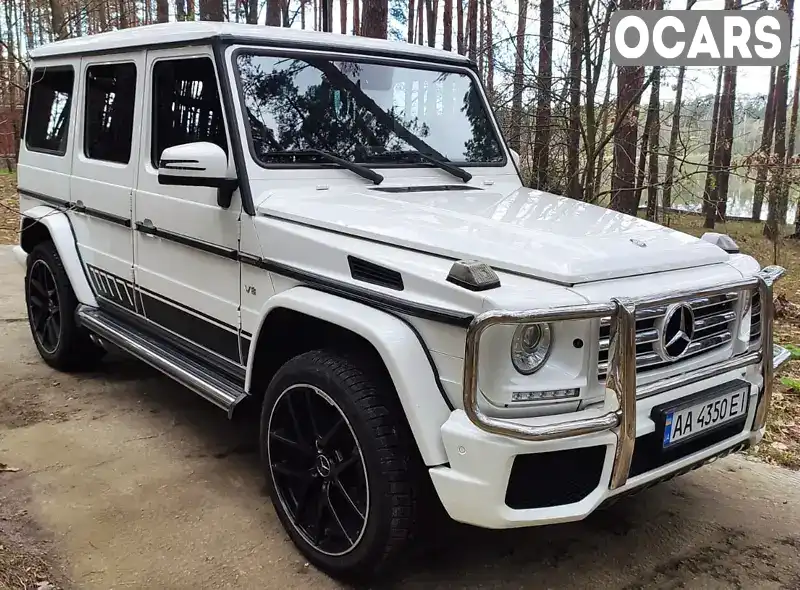 Позашляховик / Кросовер Mercedes-Benz G-Class 2014 5.46 л. Автомат обл. Київська, Київ - Фото 1/22