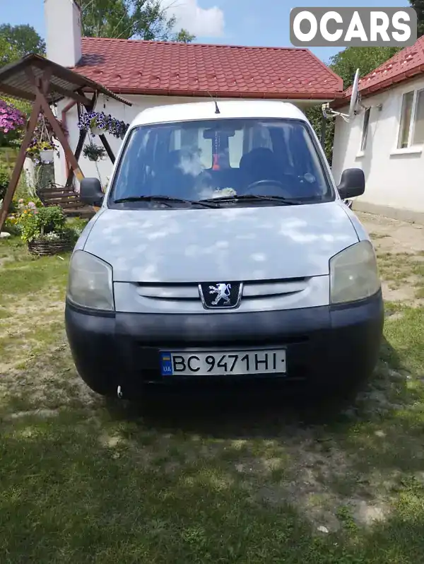 Мінівен Peugeot Partner 2006 1.9 л. Ручна / Механіка обл. Львівська, location.city.dobromyl - Фото 1/9