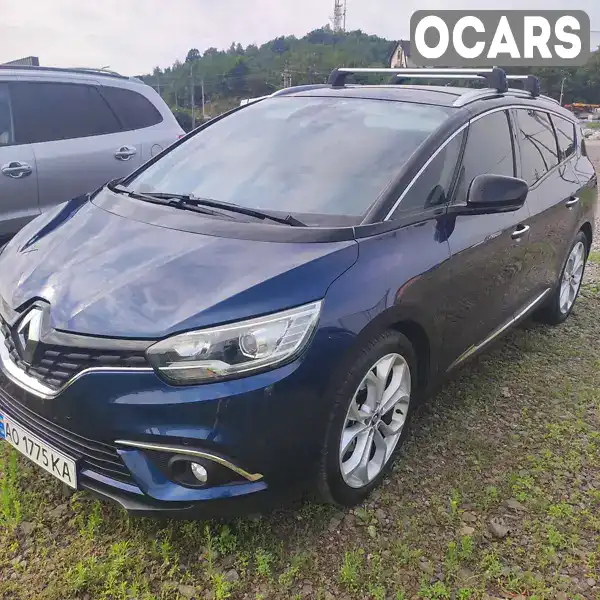 Минивэн Renault Grand Scenic 2018 1.46 л. Автомат обл. Закарпатская, Мукачево - Фото 1/8