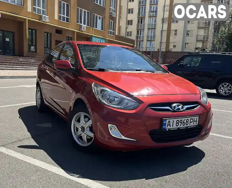 Седан Hyundai Accent 2011 1.4 л. Автомат обл. Київська, Київ - Фото 1/15