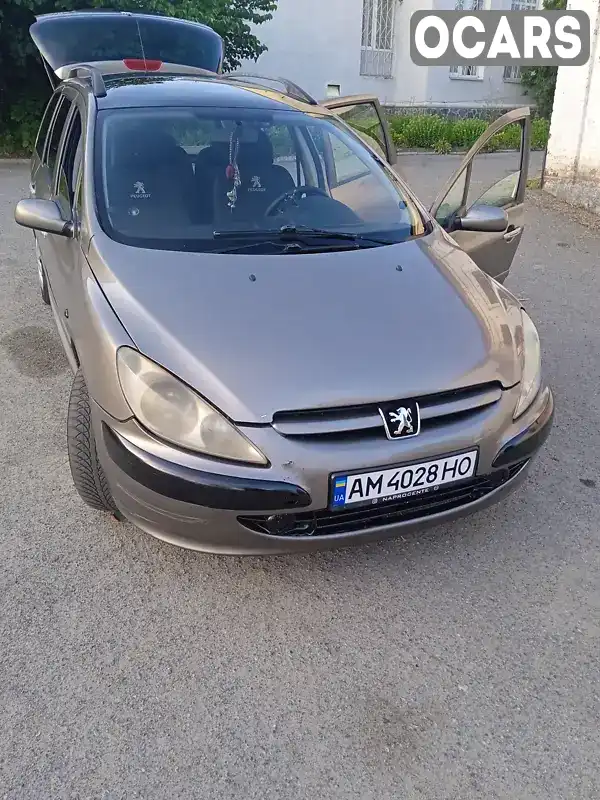 Универсал Peugeot 307 2003 1.59 л. Ручная / Механика обл. Житомирская, Малин - Фото 1/19