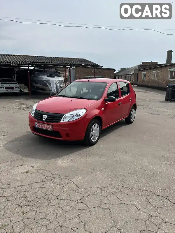 Хэтчбек Dacia Sandero 2009 1.4 л. Ручная / Механика обл. Волынская, Нововолынск - Фото 1/12