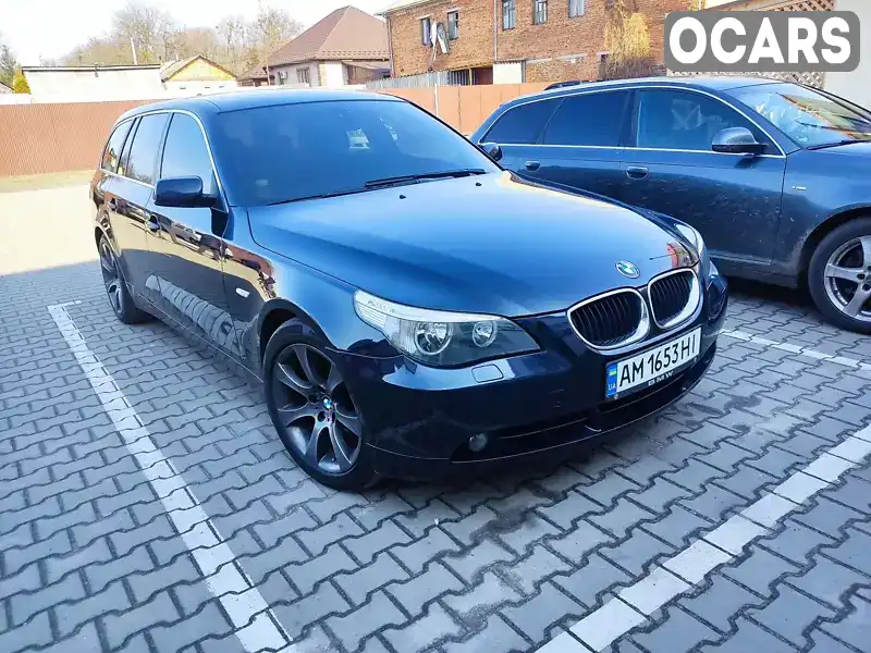 Универсал BMW 5 Series 2007 2 л. Ручная / Механика обл. Житомирская, Радомышль - Фото 1/21