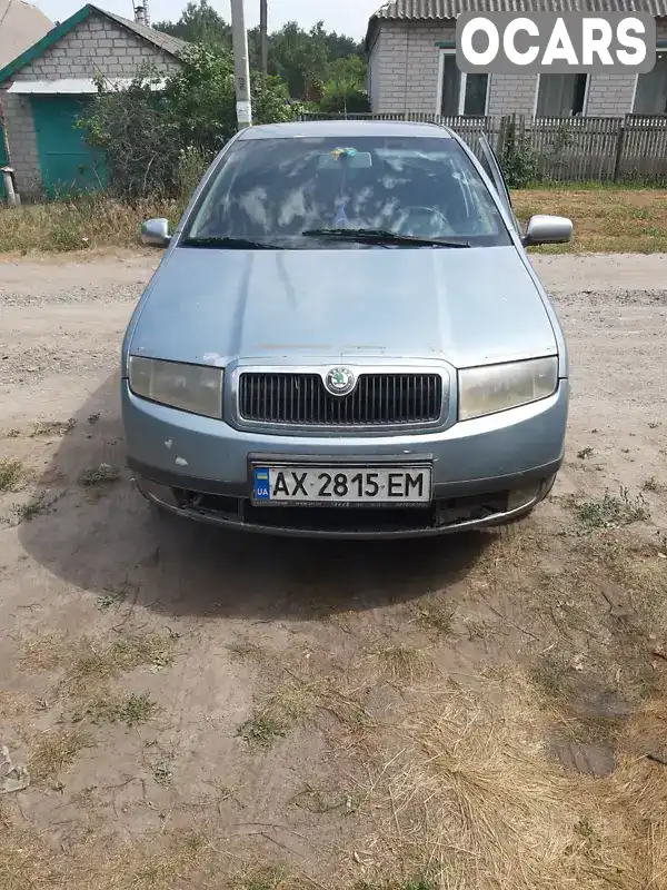 Седан Skoda Fabia 2002 2 л. Ручная / Механика обл. Днепропетровская, Павлоград - Фото 1/10