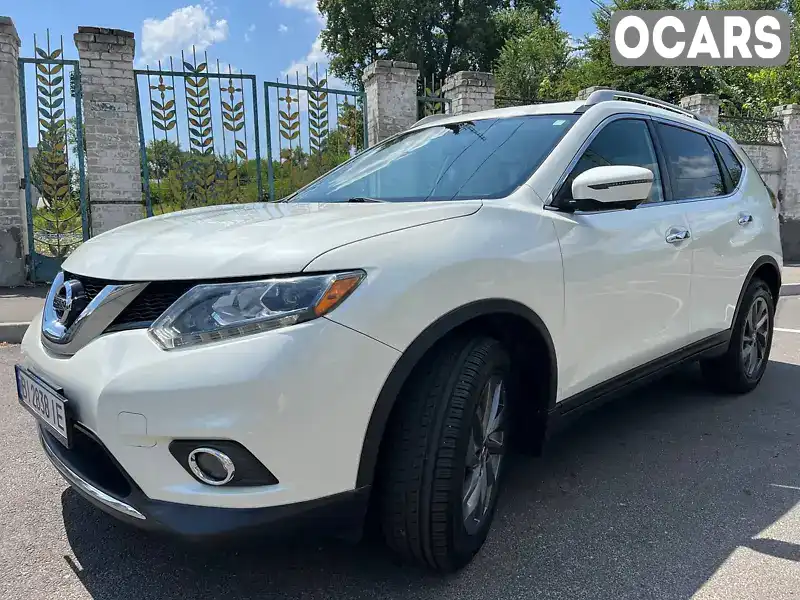 Внедорожник / Кроссовер Nissan Rogue 2016 2.5 л. Автомат обл. Полтавская, Кременчуг - Фото 1/21