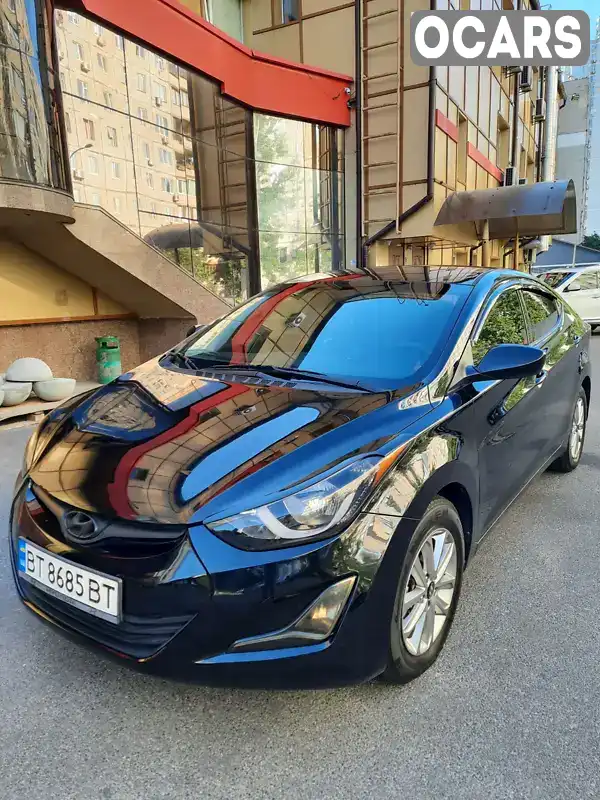 Седан Hyundai Elantra 2015 1.8 л. Автомат обл. Київська, Київ - Фото 1/17