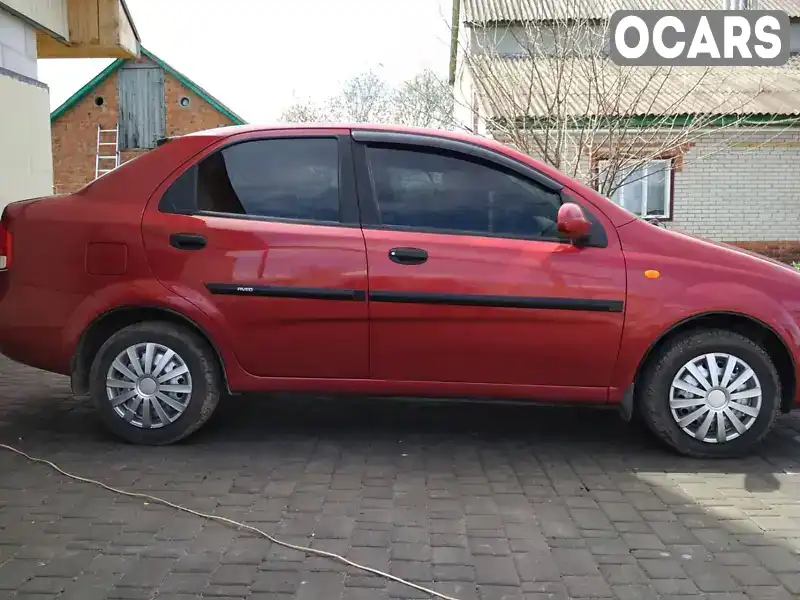 Седан Chevrolet Aveo 2004 1.5 л. Ручна / Механіка обл. Полтавська, Зіньків - Фото 1/16