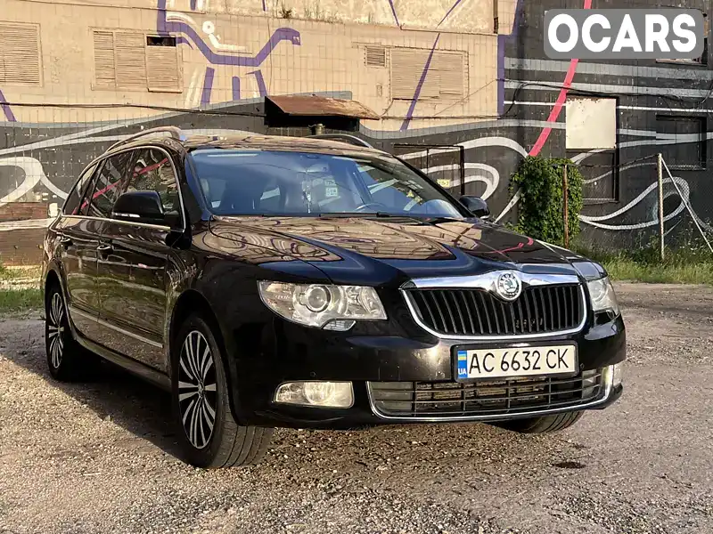 Універсал Skoda Superb 2011 2 л. Автомат обл. Волинська, Луцьк - Фото 1/21