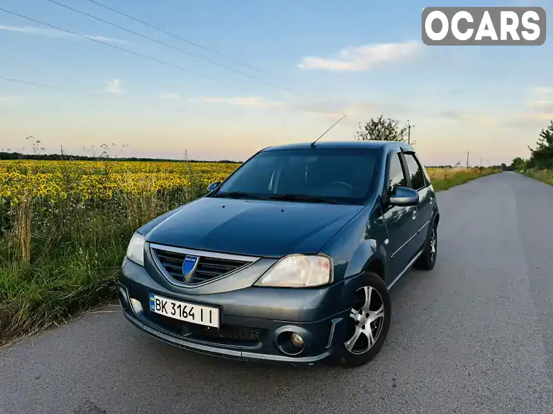 Седан Dacia Logan 2007 1.6 л. Ручная / Механика обл. Черниговская, Мена - Фото 1/21