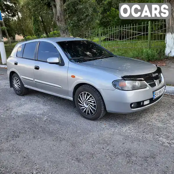 Хэтчбек Nissan Almera 2005 1.5 л. Ручная / Механика обл. Хмельницкая, Шепетовка - Фото 1/13