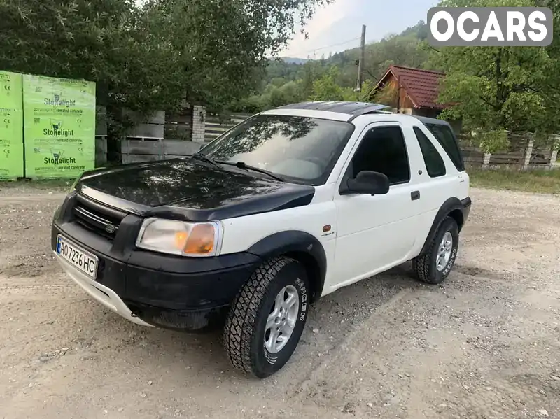 Внедорожник / Кроссовер Land Rover Freelander 1999 1.8 л. Ручная / Механика обл. Закарпатская, Рахов - Фото 1/16