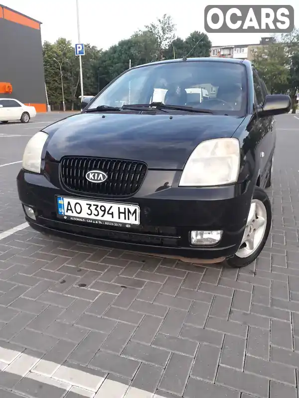 Хэтчбек Kia Picanto 2004 1.09 л. Ручная / Механика обл. Закарпатская, Ужгород - Фото 1/12