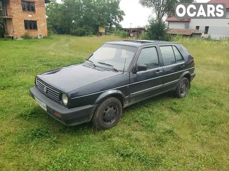 Хэтчбек Volkswagen Golf 1988 1.59 л. Ручная / Механика обл. Закарпатская, location.city.bilky - Фото 1/10