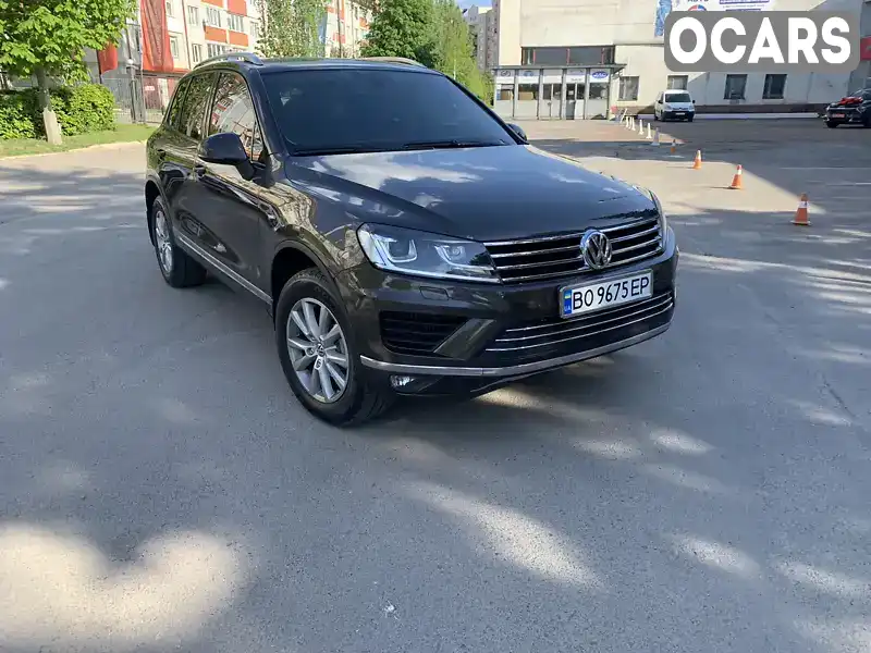 Позашляховик / Кросовер Volkswagen Touareg 2016 2.97 л. Автомат обл. Тернопільська, Тернопіль - Фото 1/21