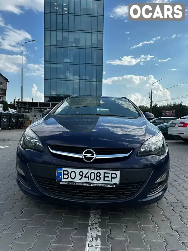 Універсал Opel Astra 2014 1.6 л. Ручна / Механіка обл. Тернопільська, Тернопіль - Фото 1/21